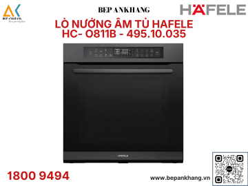 Lò Nướng Âm Tủ Hafele HC-O811B - 495.10.035 - Thương Hiệu Đức